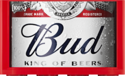 Bud krat met 24 flesjes van 30cl